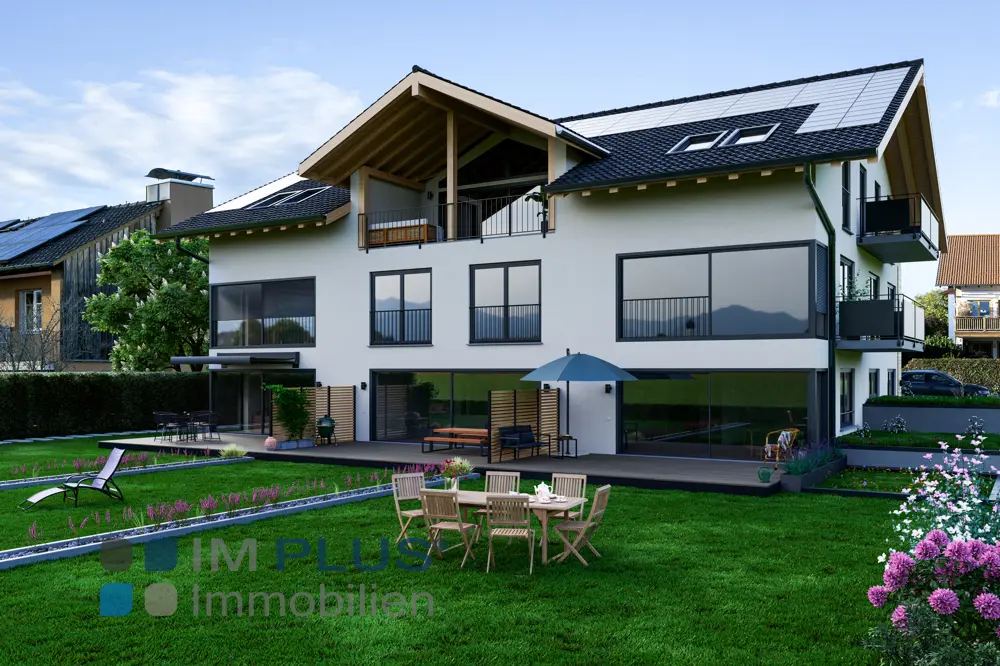 Neubau-Dachgeschosswohnung mit unverbaubarem Bergblick in bester Lage – Bild 4